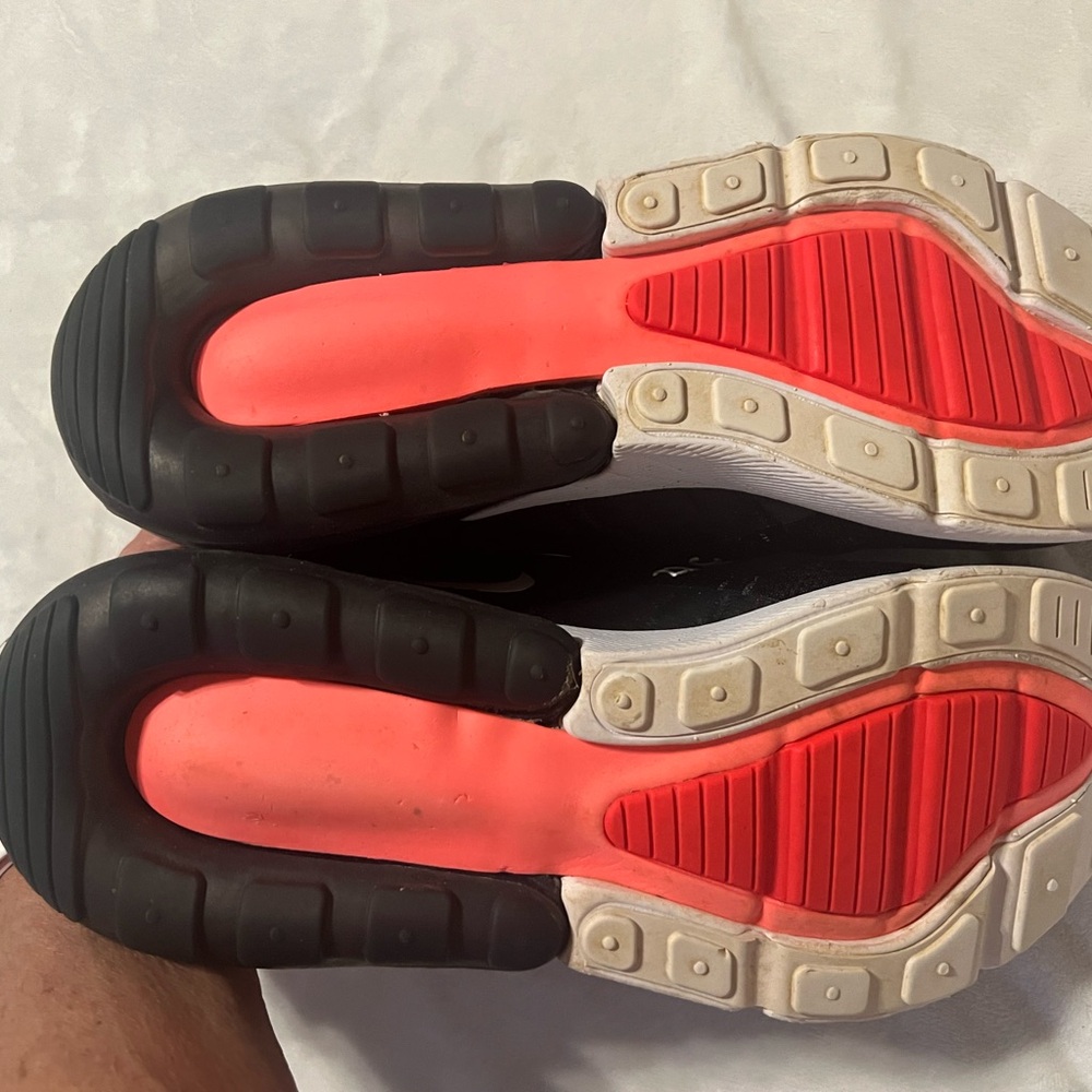 Black and Red Athletic Shoes